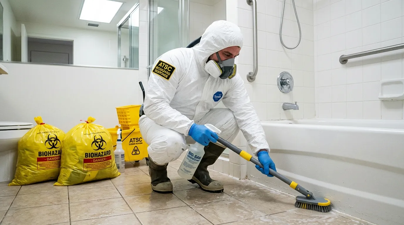 Decontamination equipment deployed for Blood Cleanup in Greenwood Village